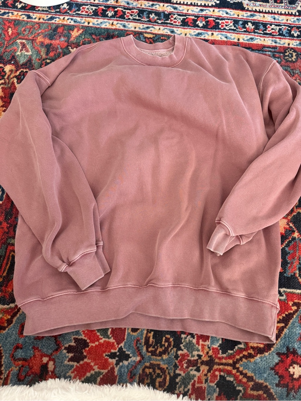 Abercrombie men’s mauve sweatshirt TALL